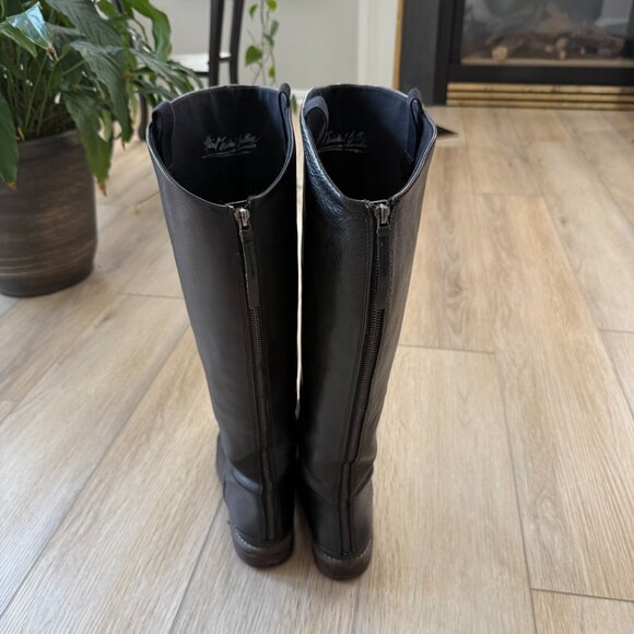👢 Franco Sarto Black Leather Riding Boots | Women’s 9.5M Wide Calf 👢 - Picture 12 of 16
